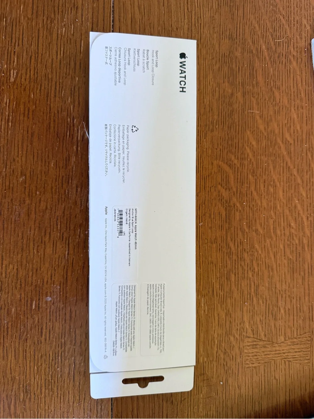 New In Box Apple Watch - 46mm Sport Loop - Anchor Blue